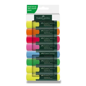 Textmarker Faber-Castell Textliner 48 Set mit 8 Farben
